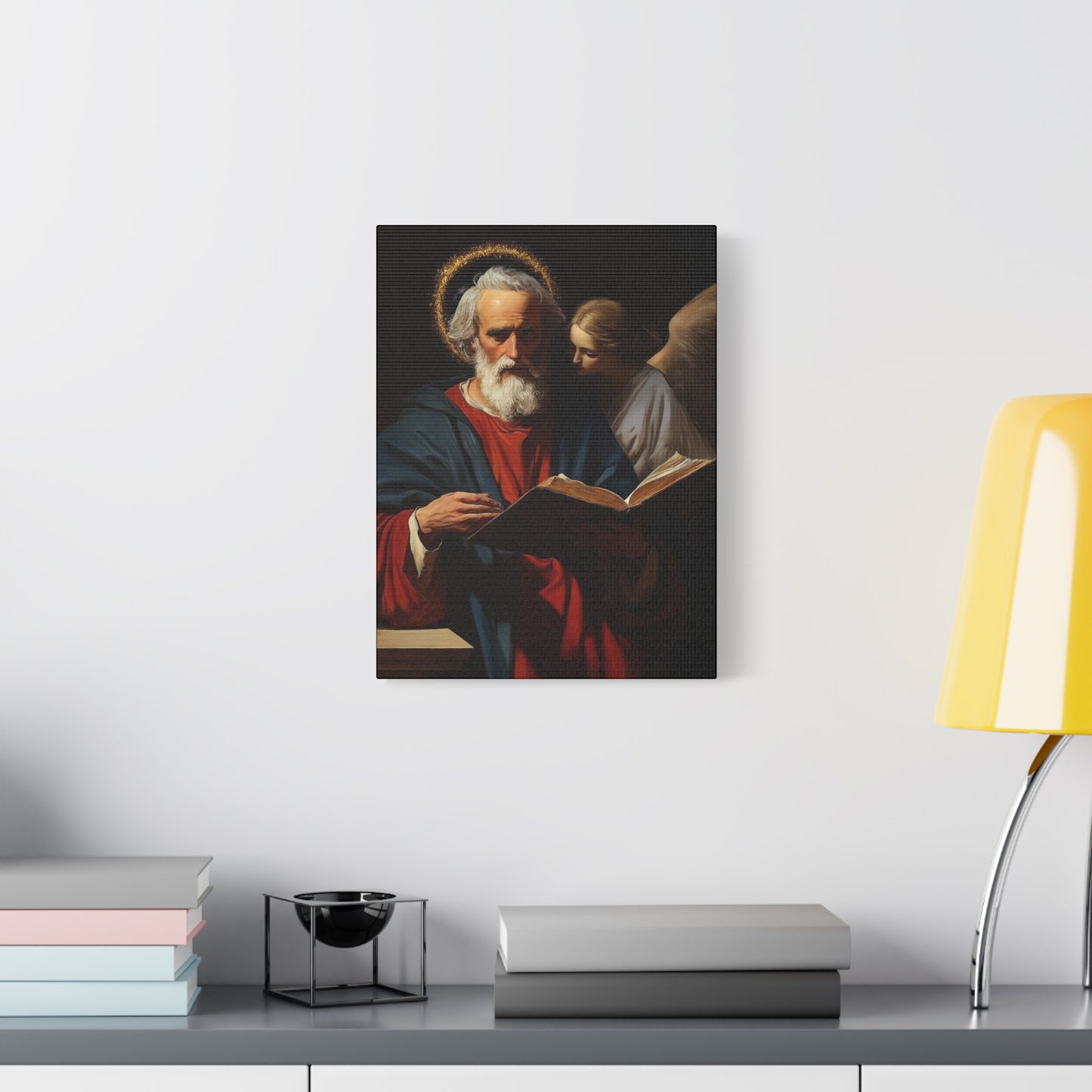 Saint Matthew the Apostle - Gallery Wrapped Canvas - Print - Religious Art for your Home - Catholic