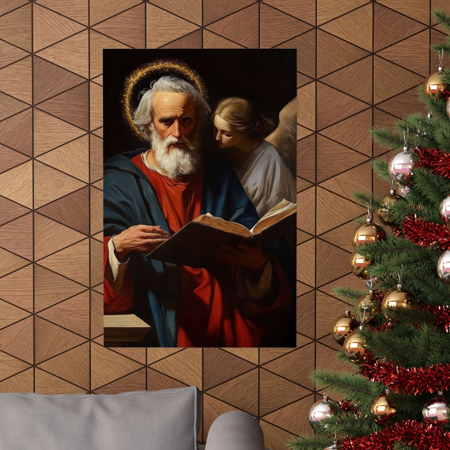 Saint Matthew the Apostle - Sanctified Souls Print - Multiple Sizes - Premium Matte Vertical Posters