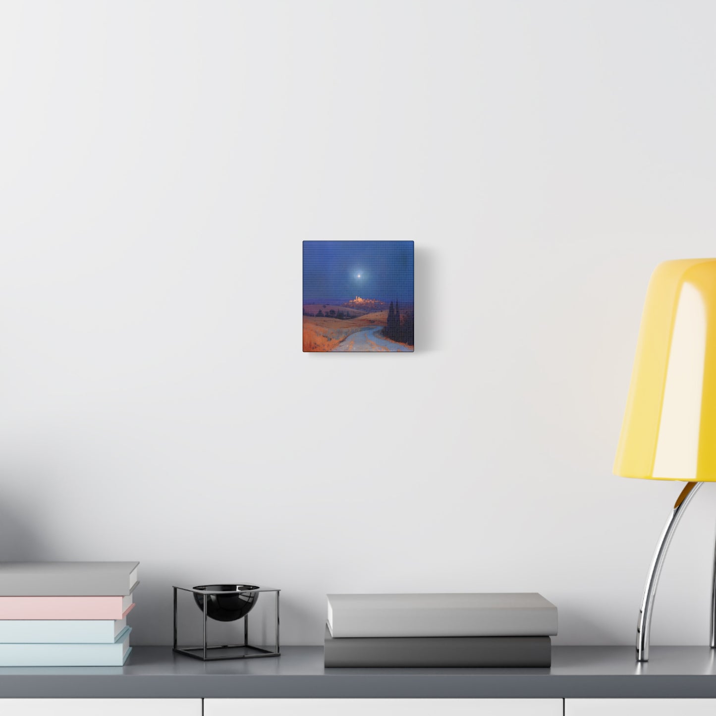 Bethlehem Wrapped in the Light of His Coming - Gallery Wrapped Canvas - Print - Religious Art for your Home - Catholic