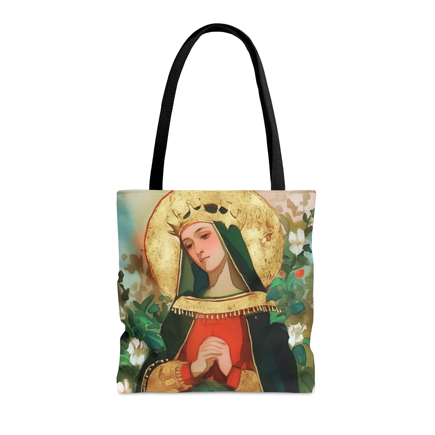Saint Matilda of Germany Tote Bag - Purse - Three sizes - Large Medium Small Faith Art Bag - Catholic faith carry-all purse - Double Sided