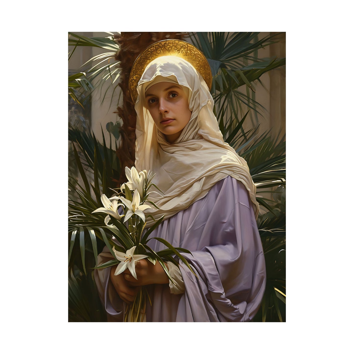 Saint Adele - Sanctified Souls Print - Multiple Sizes - Premium Matte Vertical Posters
