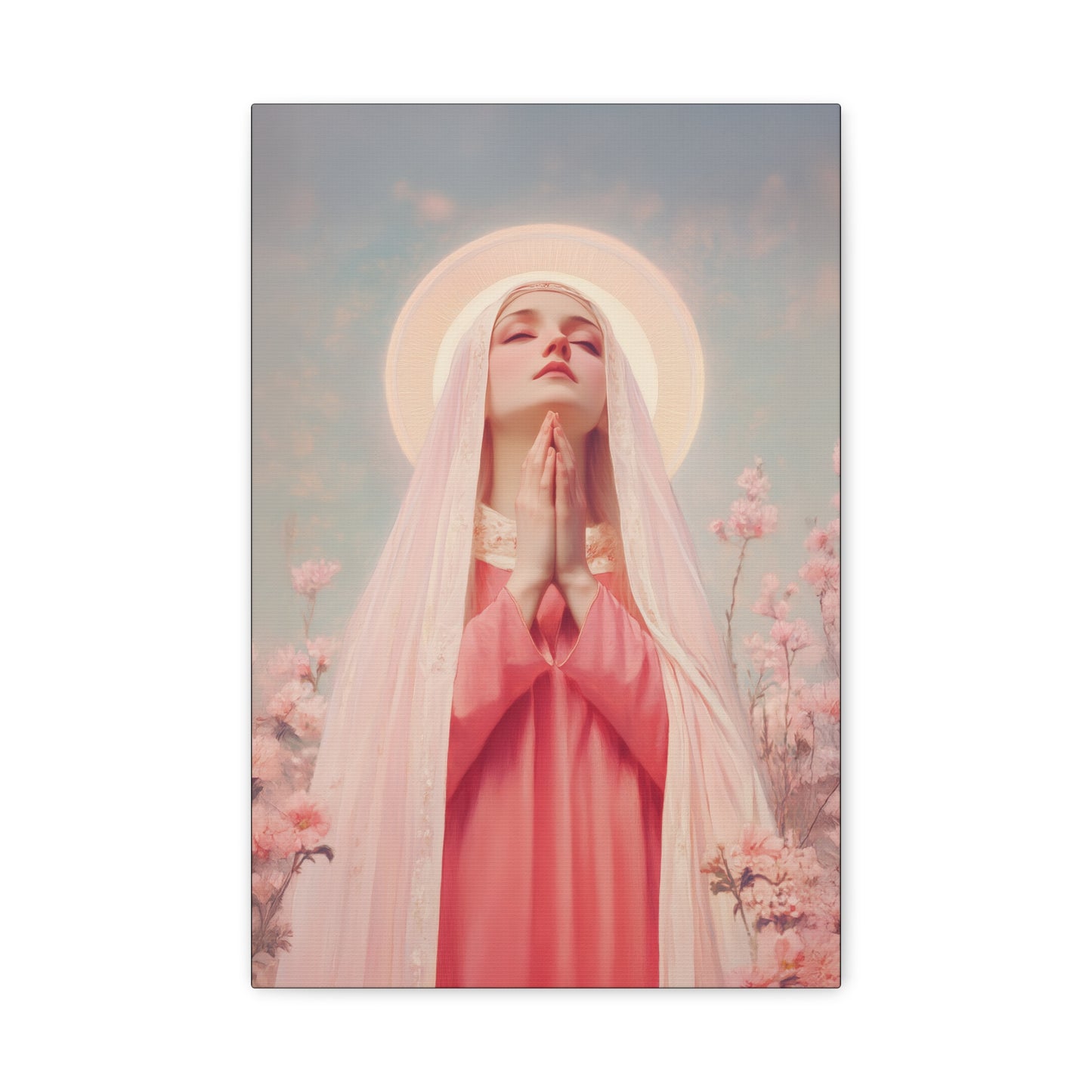 Saint Illuminata - Gallery Wrapped Canvas - Print - Religious Art for your Home - Catholic Art Print