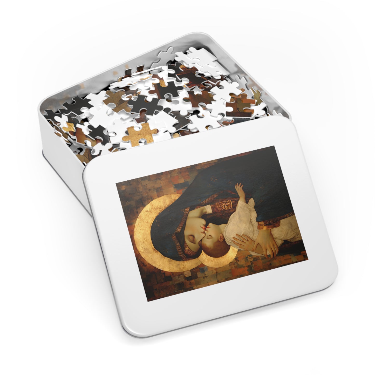 Mother of Mercy - Virgin Mary and the Christ Child - Religious Jigsaw Puzzle (30, 110, 252, 500,1000-Piece) - Catholic Art - Faith Puzzle
