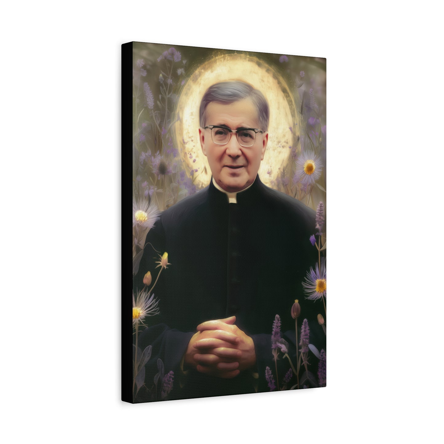 Saint Josemaría Escrivá - Museum Wrapped Canvas - Print - Religious Art for your Home - Christian print