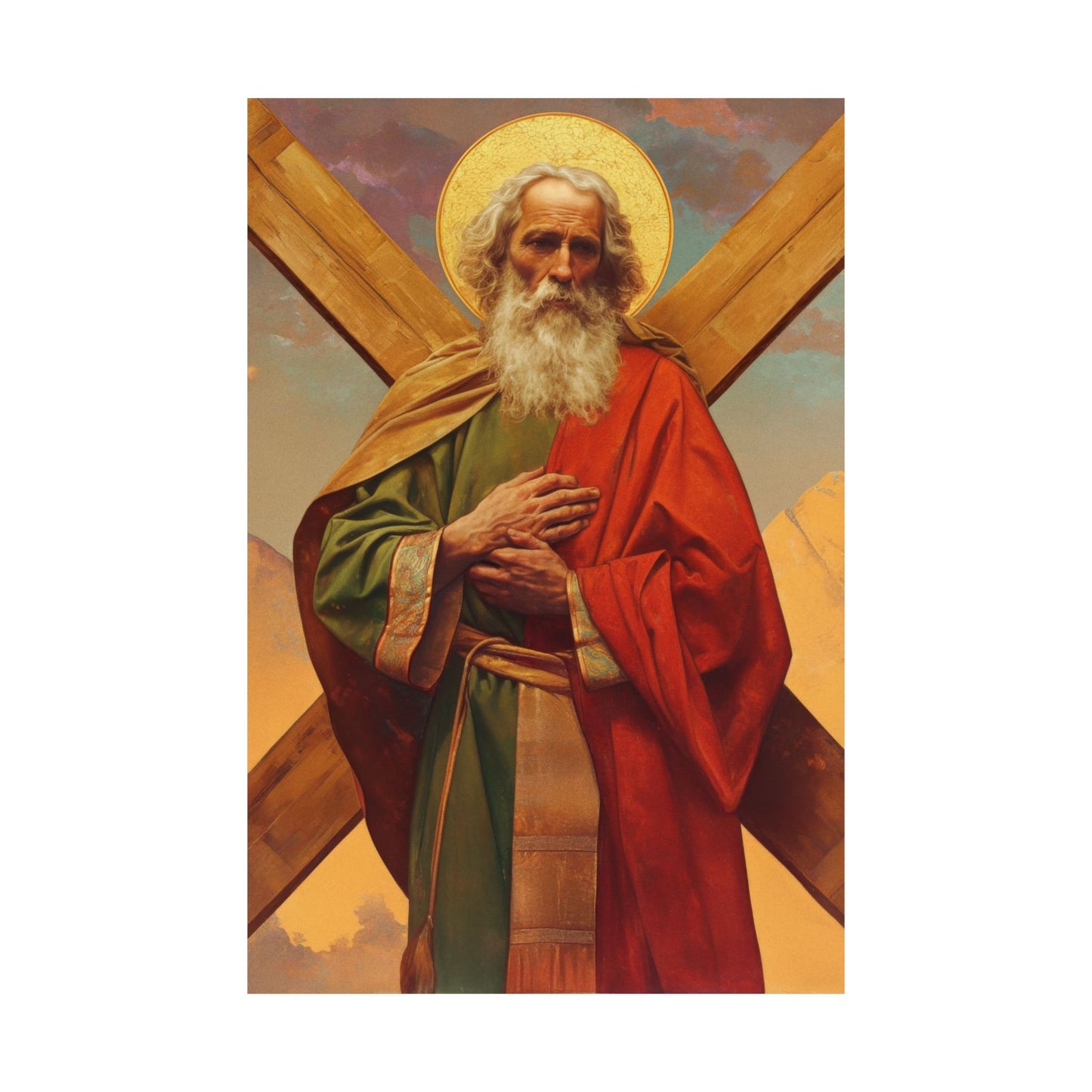 Copy of Copy of Saint John the Apostle - Sanctified Souls Print - Multiple Sizes - Premium Matte Vertical Posters