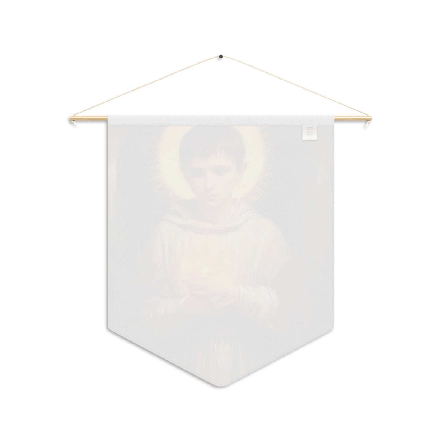 Saint Tarsicius/Tarcisius Banner / Wall Hanging / Pennant - Prayer room - Catholic Art - Saint Art - Large Saint Print - 18" x 21"