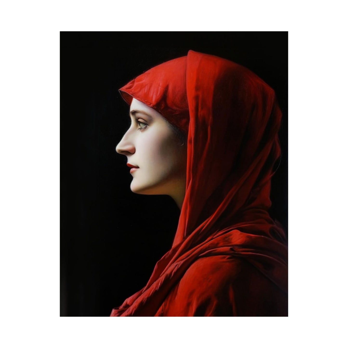 Saint Fabiola - Sanctified Souls Print - Multiple Sizes - Premium Matte Vertical Posters