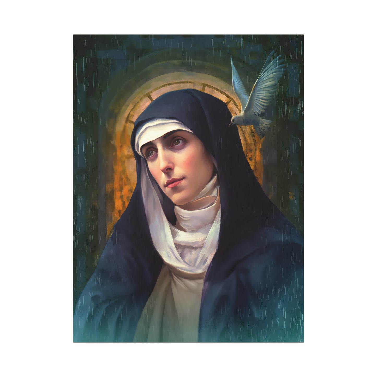 Saint Teresa of Avila - Museum Wrapped Canvas - Sanctified Souls Print - Religious Art for your Home
