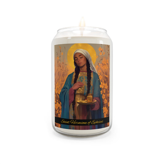 Saint Hermione of Ephesus - Scented Prayer Candle, 13.75oz - Tall Size - Religious Prayer Candle