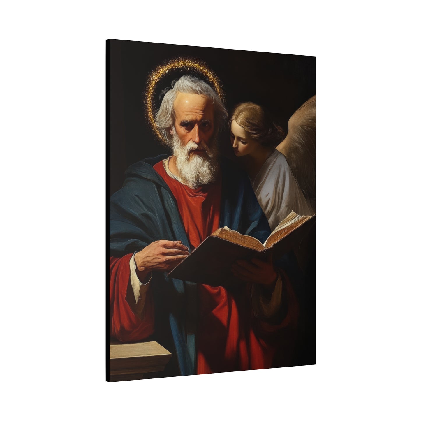 Saint Matthew the Apostle - Gallery Wrapped Canvas - Print - Religious Art for your Home - Catholic