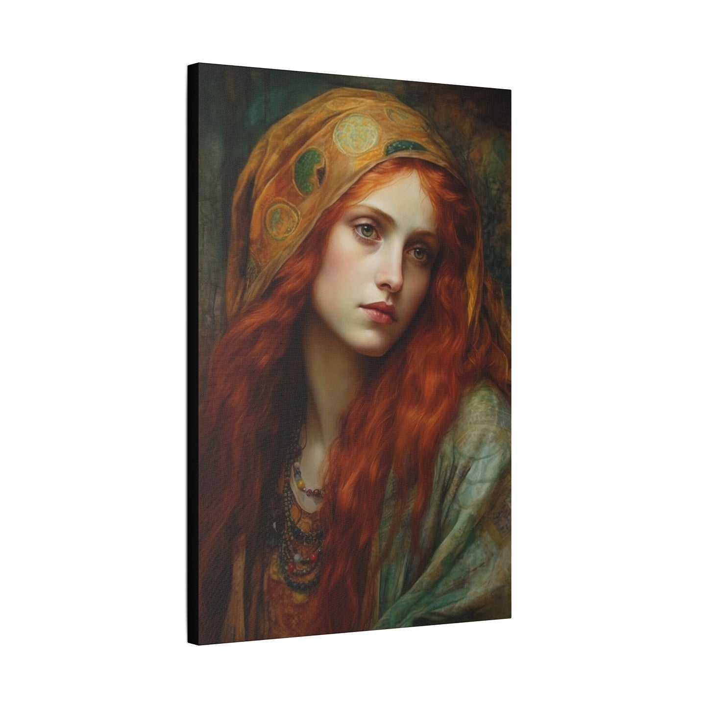 Mary Magdalene's Inner Peace Canvas Print - Multiple Sizes - Museum Wrapped - Mary Magdalene Portrait Art