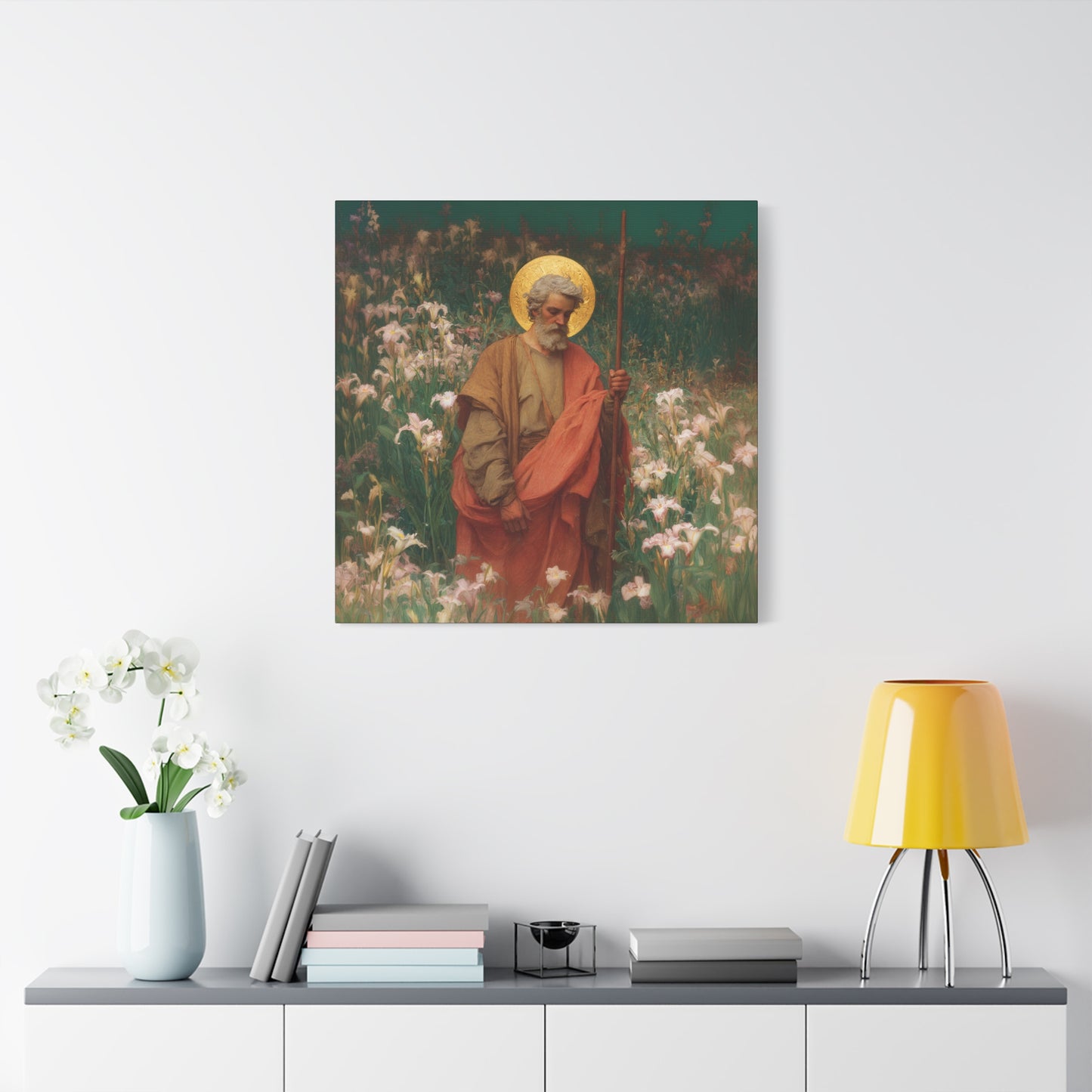 Saint James the Lesser -  Museum Wrapped Canvas - Sanctified Souls Print - Religious Art for your Home - Catholic Patron Saint Art