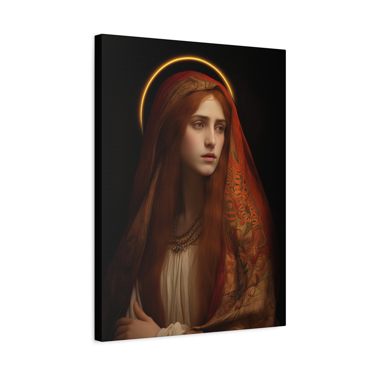 The Beloved Disciple - Mary Magdalene's Devotion - Museum Wrapped Canvas - Sanctified Souls Print - Religious Art for your Home
