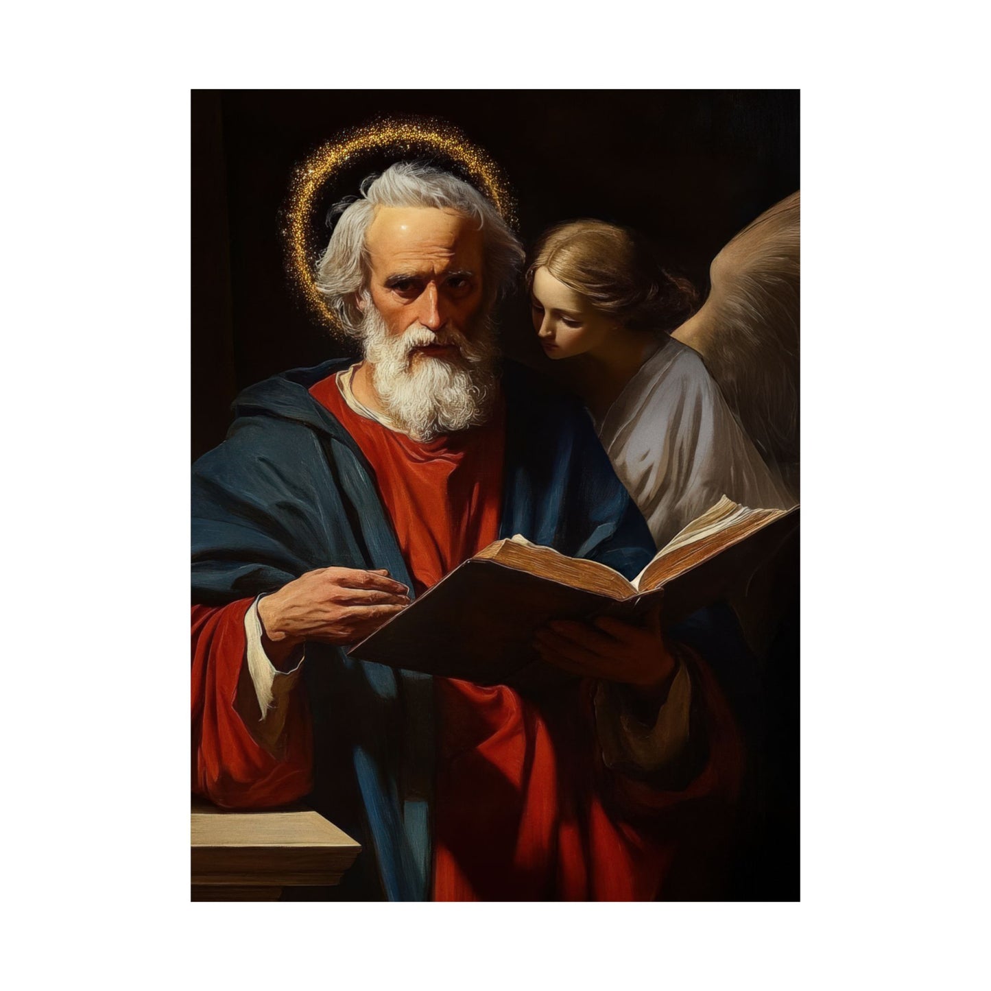 Saint Matthew the Apostle - Sanctified Souls Print - Multiple Sizes - Premium Matte Vertical Posters