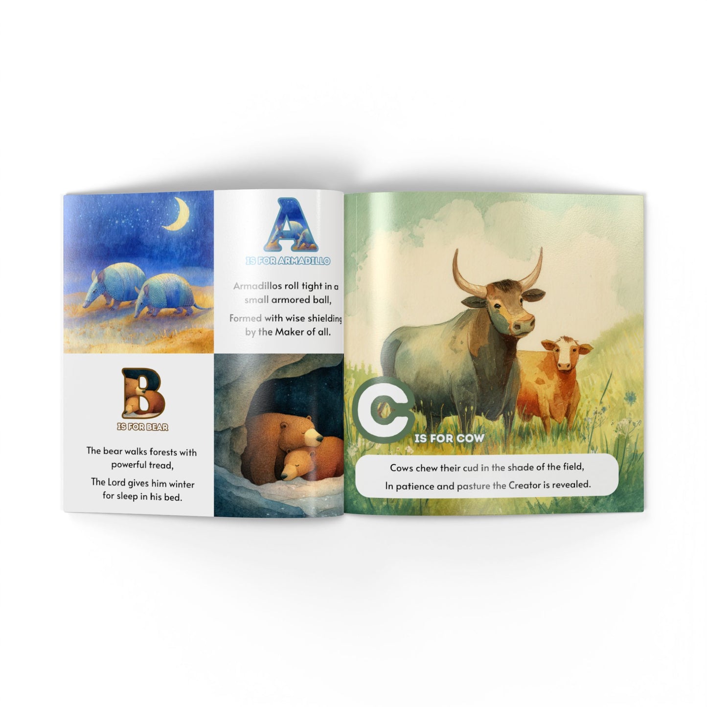 D is for Dove (Softcover) Noah's Ark ABC Book | Christian Animal Alphabet for Kids | Bible Animals Children's Book | Christian Kids Book