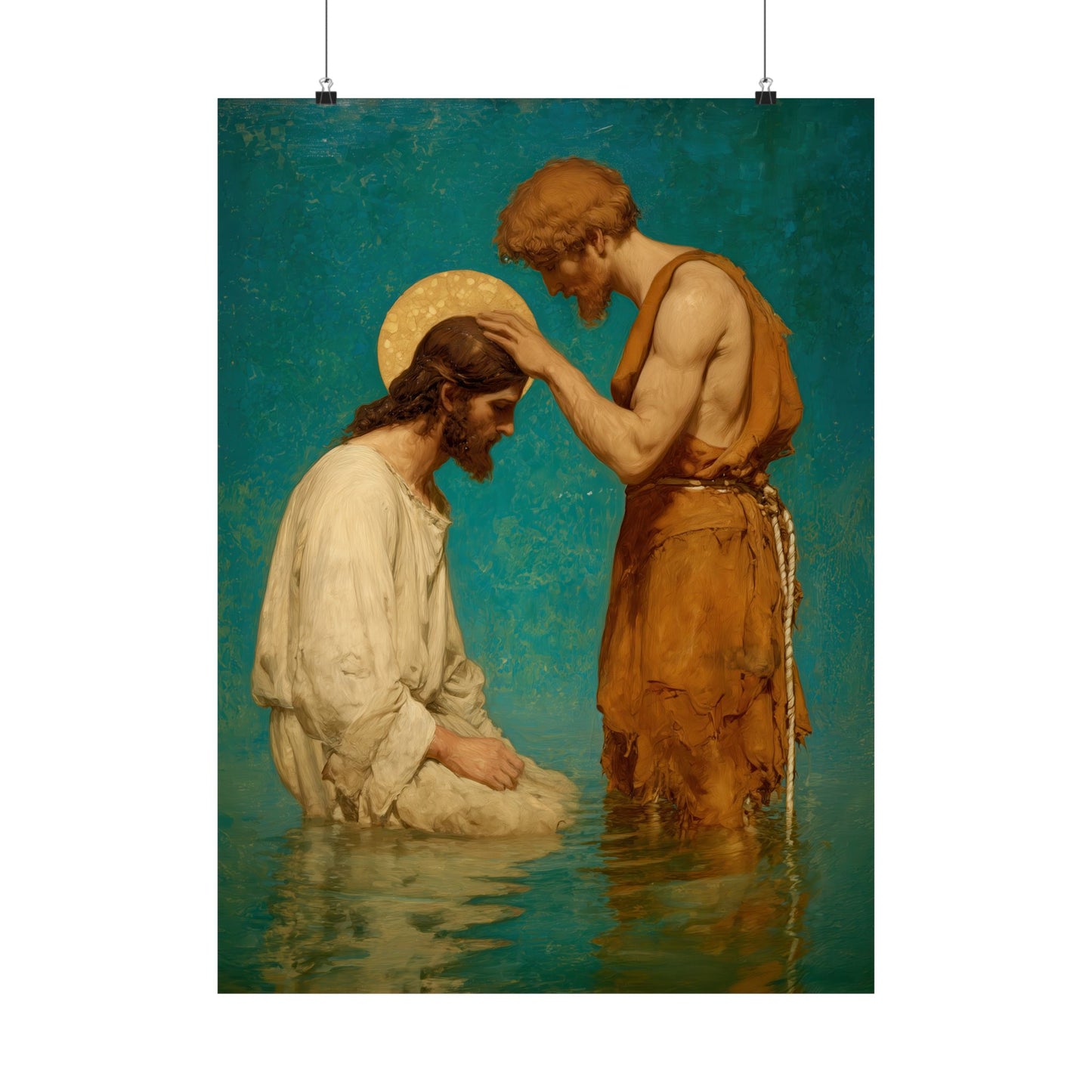 Saint John the Baptist, The Prophet and the Promise - Sanctified Souls Print - Multiple Sizes - Premium Matte Vertical Posters