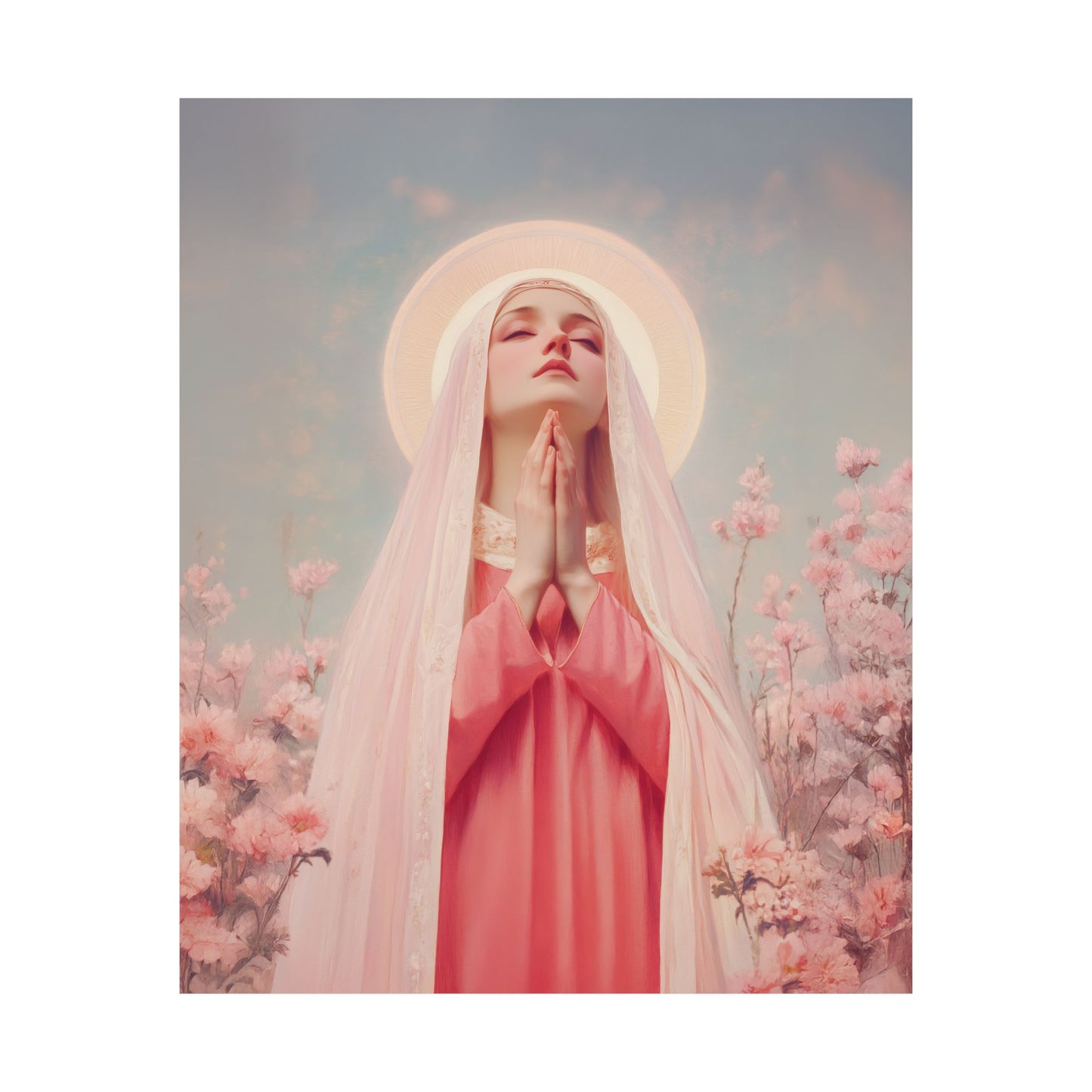 Saint Illuminata - Sanctified Souls Print - Multiple Sizes - Premium Matte Vertical Posters