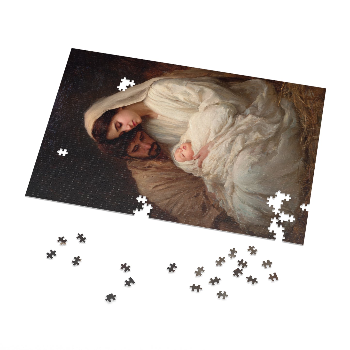 The Quiet Kingdom of the Holy Family - Puzzle & Keepsake Tin - Religious Jigsaw Puzzle (30, 110, 252, 500,1000-Piece)