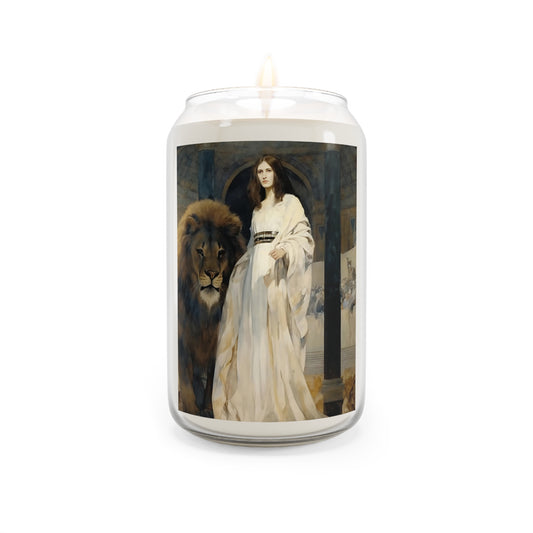 Saint Euphemia  - Scented Prayer Candle, 13.75oz - Tall Size - Religious Prayer Candle - Catholic Art