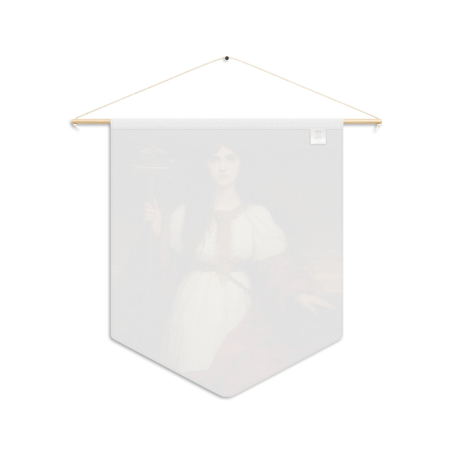 Saint Martha of Bethany Wall Banner / Wall Hanging / Pennant - Prayer room - Catholic Art - Saint Art - Large Saint Print - 18" x 21"