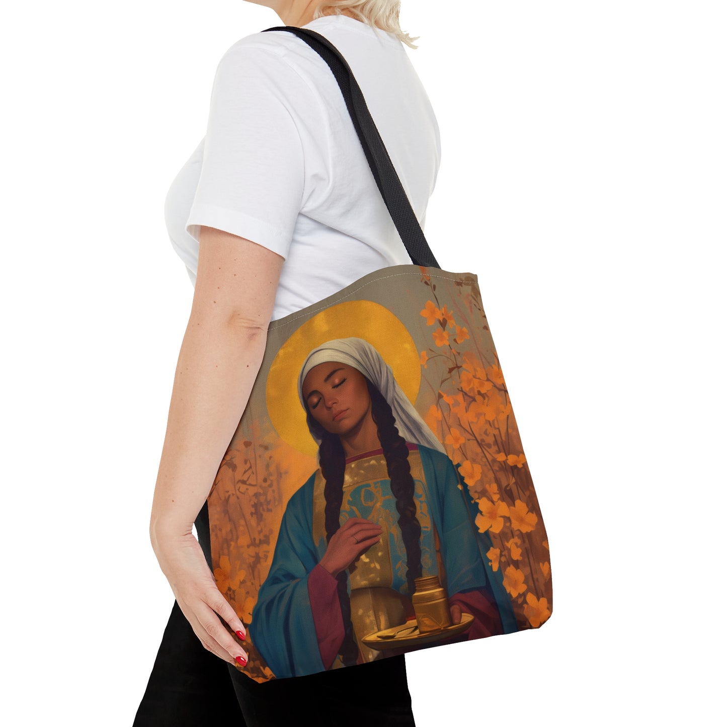 Saint Hermione of Ephesus - Tote Bag - Large Medium Small Faith Art Bag - Catholic Faith Purse