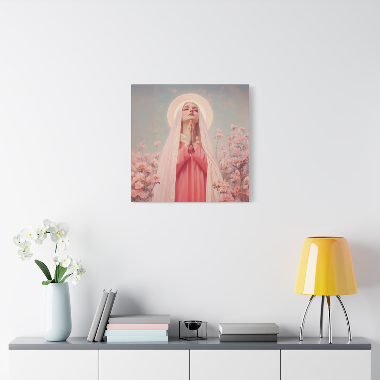 Saint Illuminata - Gallery Wrapped Canvas - Print - Religious Art for your Home - Catholic Art Print