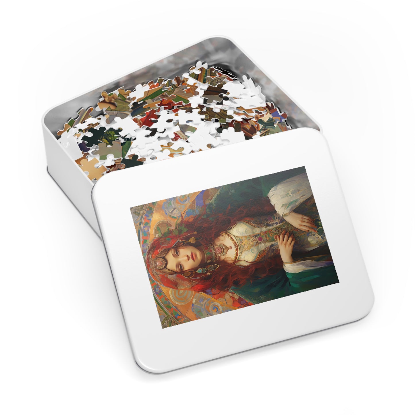 Saint Margaret of Antioch - Puzzle and Keepsake Tin - Religious Jigsaw Puzzle (30, 110, 252, 500,1000-Piece) - Religious Puzzle