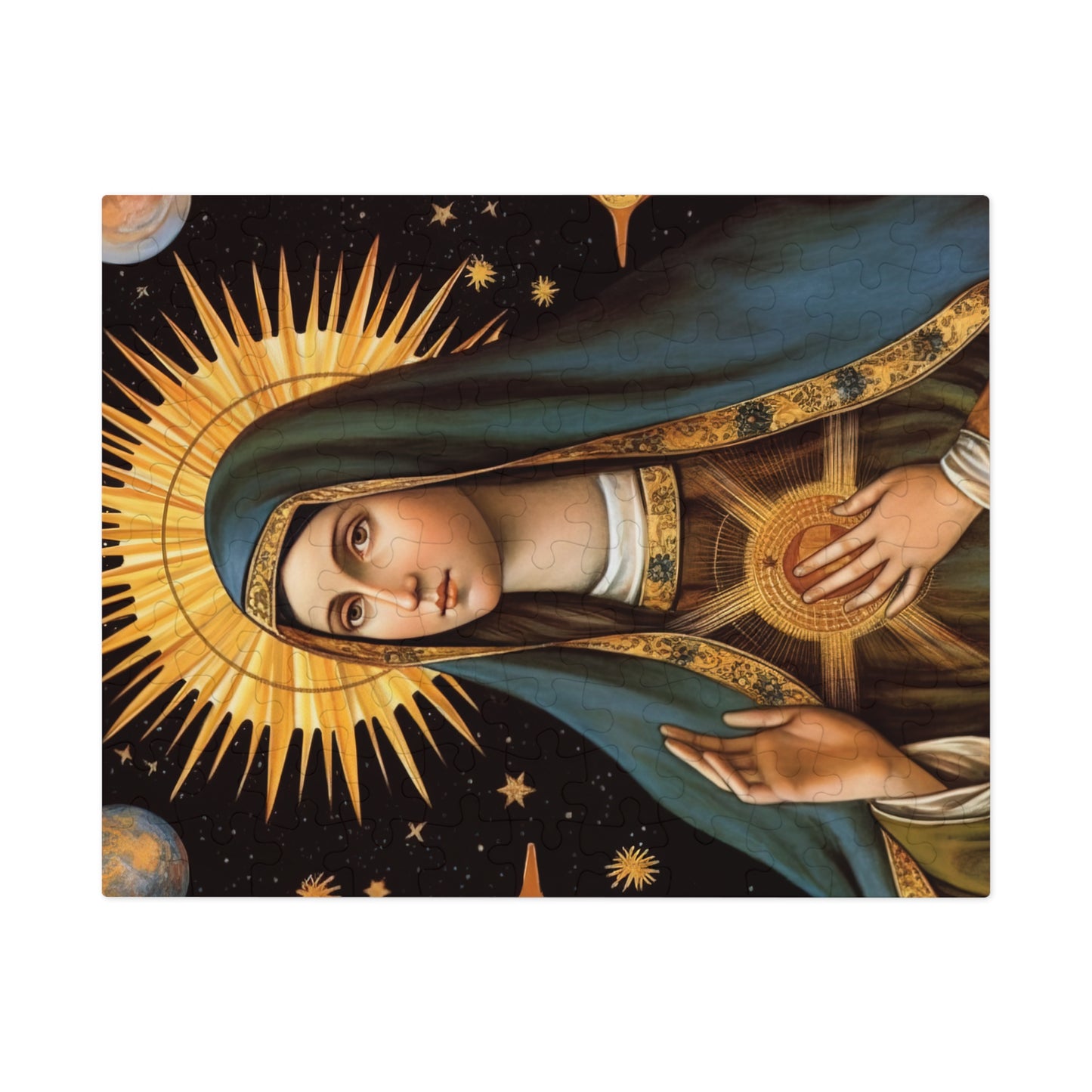Saint Clare of Assisi - Puzzle and Keepsake Tin - Religious Jigsaw Puzzle (30, 110, 252, 500,1000-Piece) - Religious Puzzle