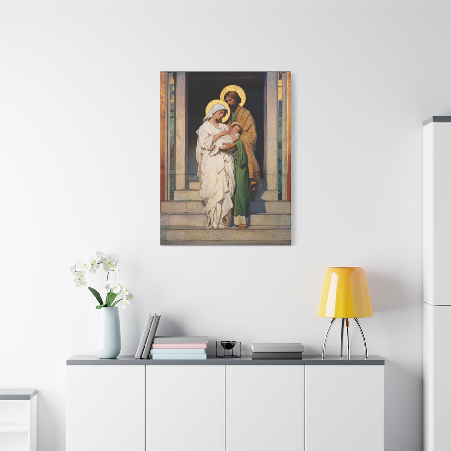 The Feast of the Presentation of the Lord - Holy Family - Gallery Wrapped Canvas - Print - Religious Art for your Home - Catholic art print - prayer room art