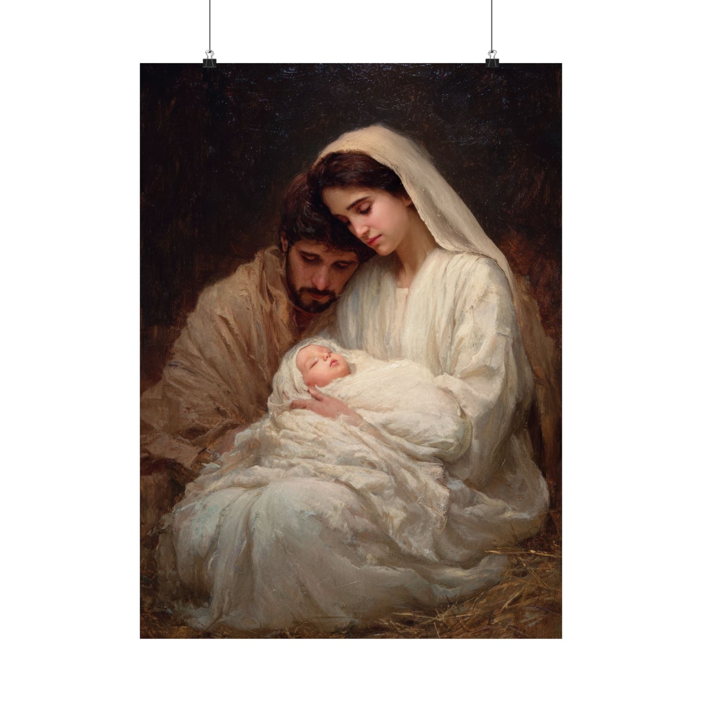 The Quiet Kingdom of the Holy Family - Sanctified Souls Print - Multiple Sizes - Premium Matte Vertical Posters