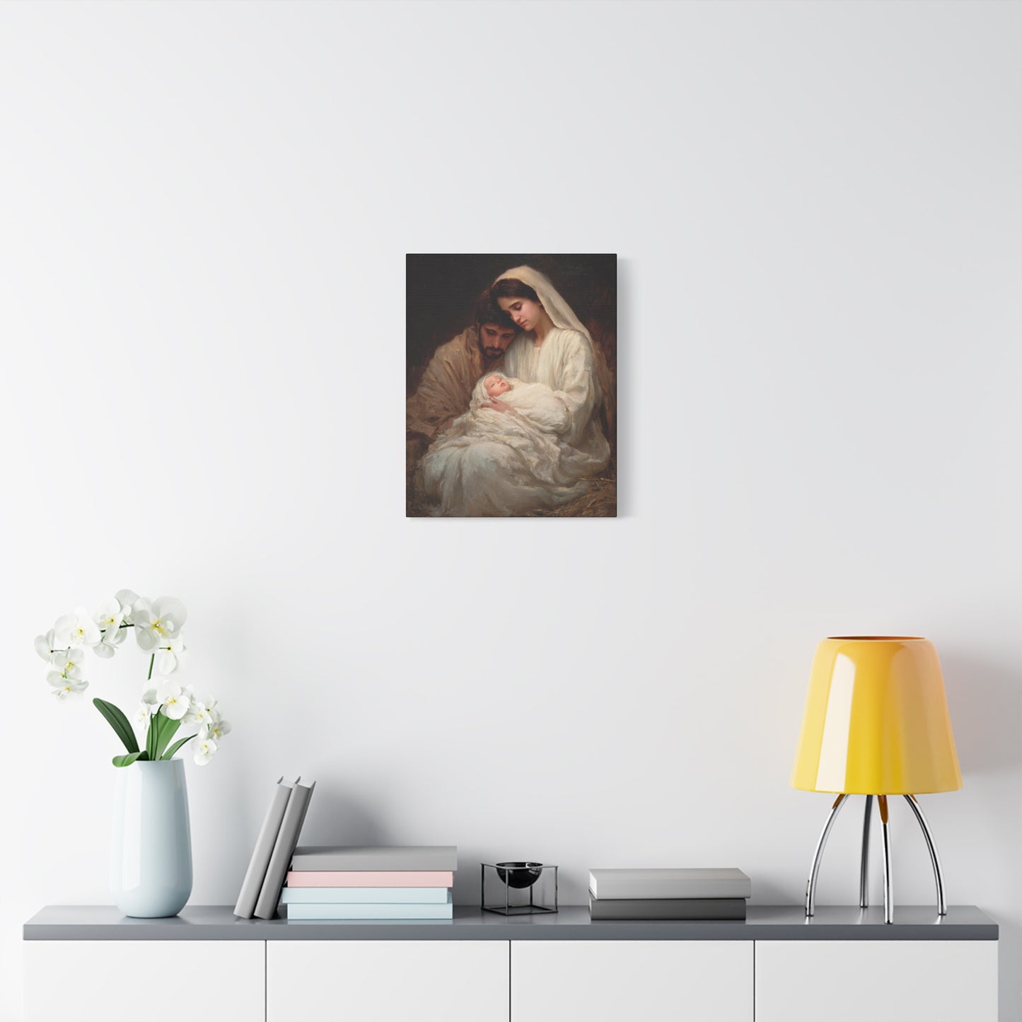 The Quiet Kingdom of the Holy Family - Gallery Wrapped Canvas - Print - Religious Art for your Home - Catholic