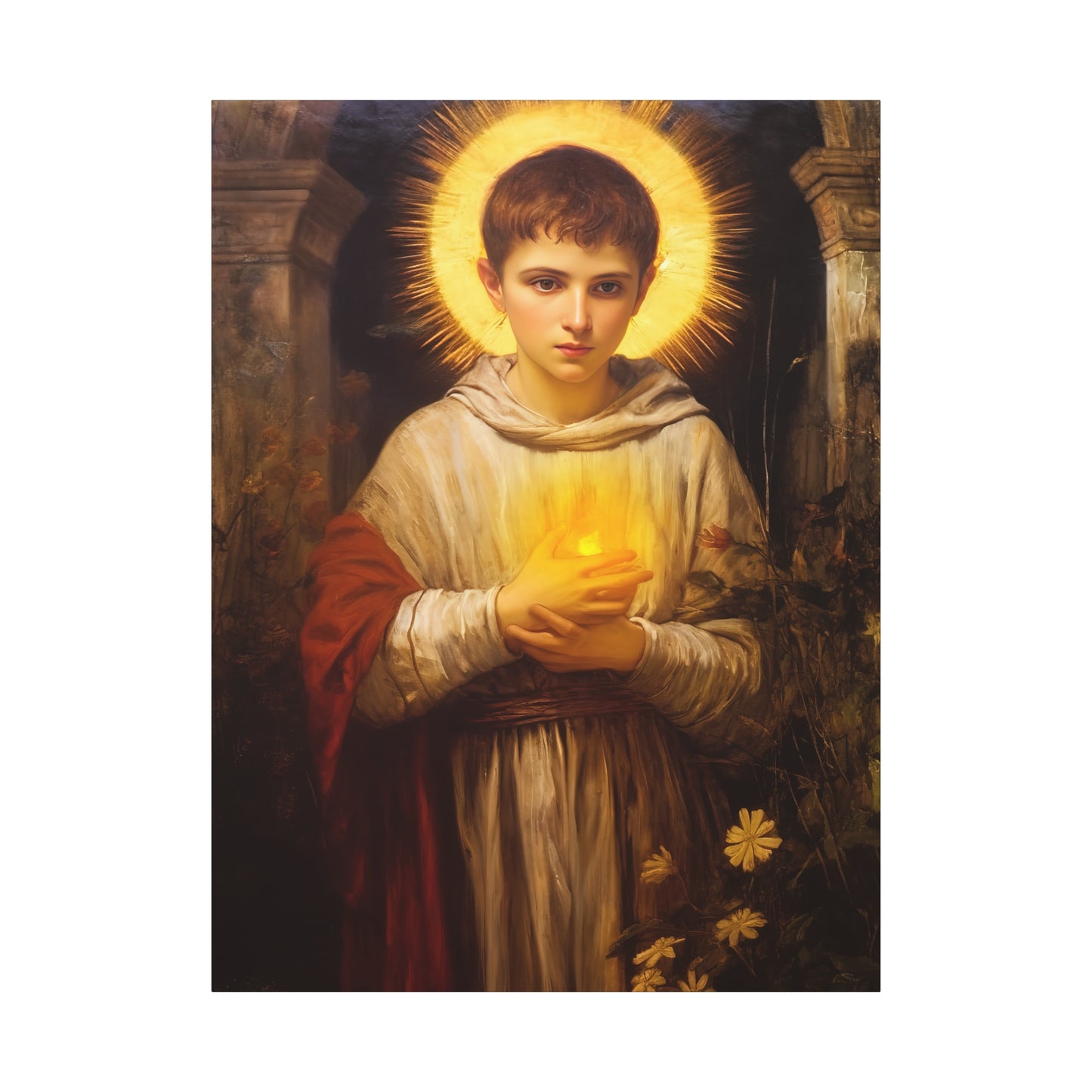 Saint Tarsicius - Museum Wrapped Canvas - Sanctified Souls Print - Religious Art for your Home