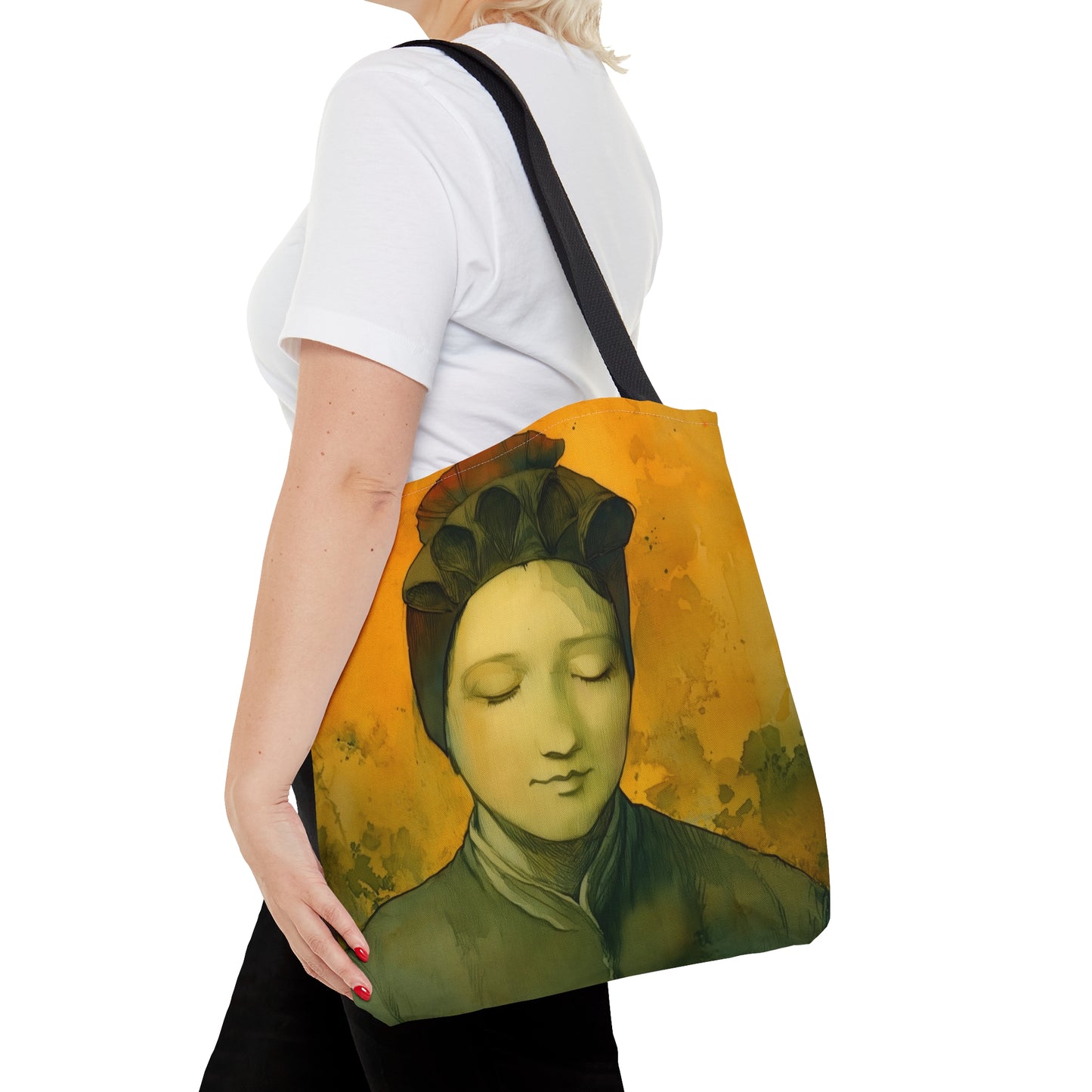 Saint Magdalene of Canossa Tote Bag - Large Medium Small Faith Art Bag - Catholic Faith Purse - Double Sided