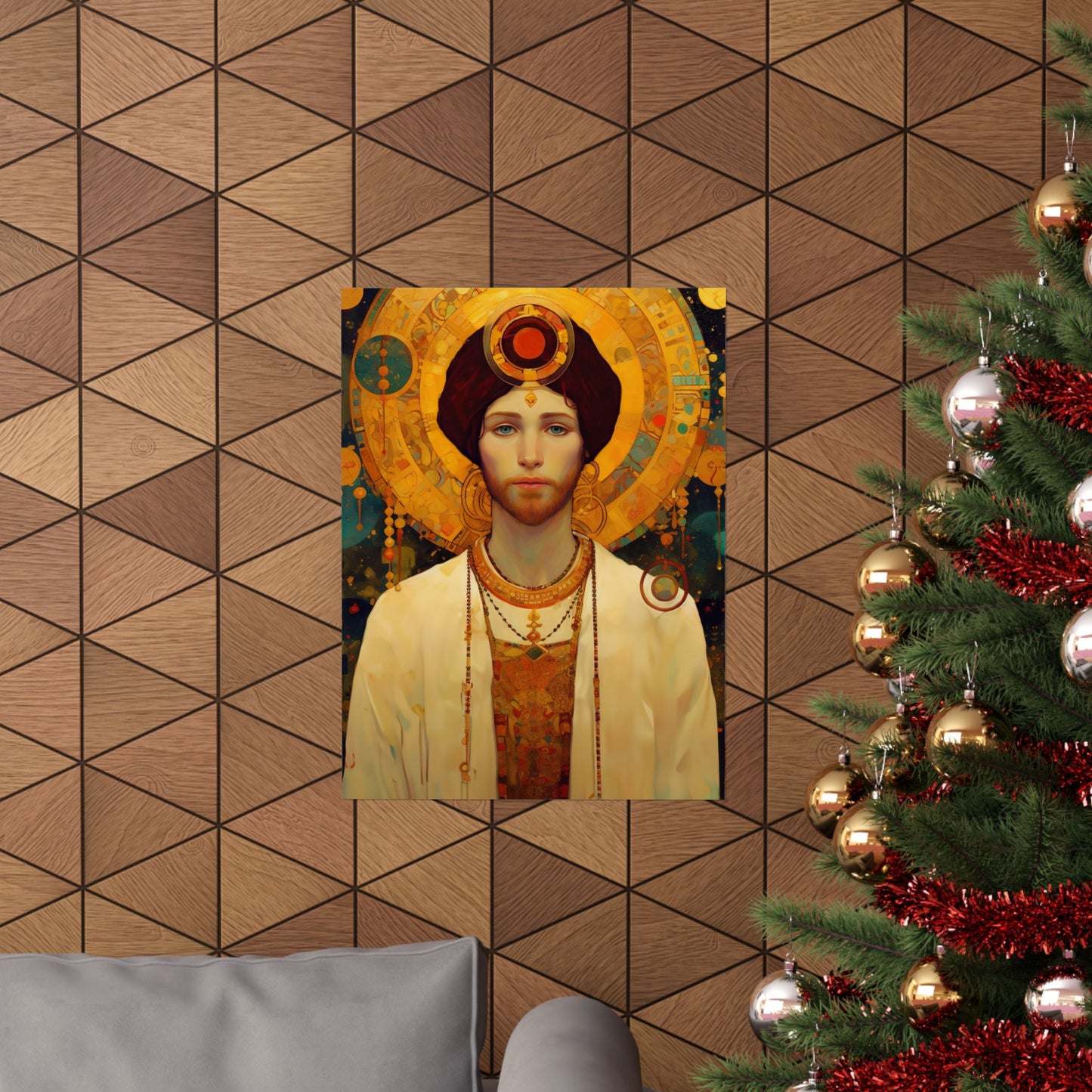 Saint Abdiesus - Sanctified Souls Print - Multiple Sizes - Premium Matte Vertical Posters