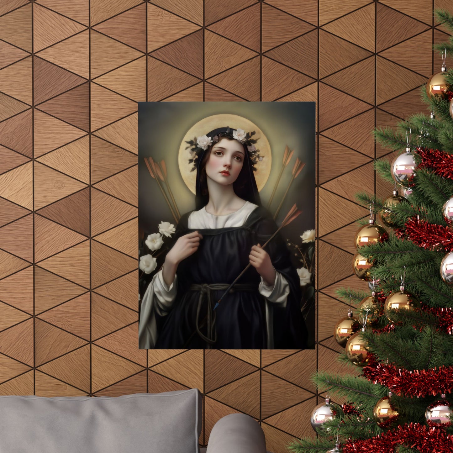 Saint Dorothy of Montau - Sanctified Souls Print - Multiple Sizes - Premium Matte Vertical Posters