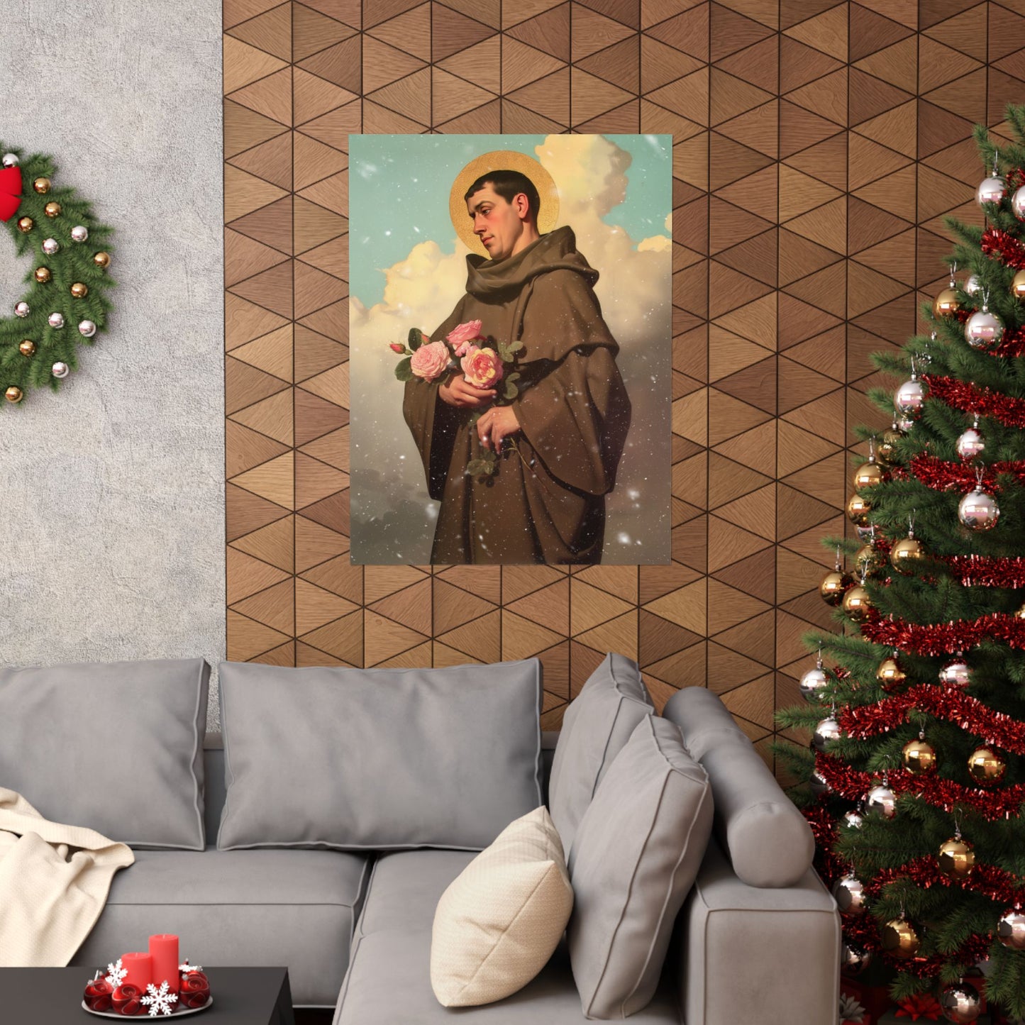 Saint Didacus of Alcala - Sanctified Souls Print - Multiple Sizes - Premium Matte Vertical Posters