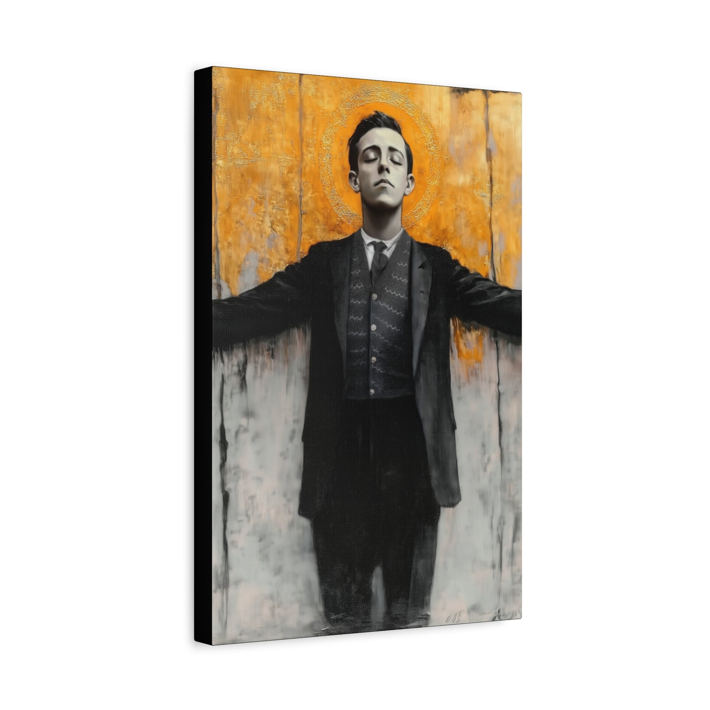 Blessed Miguel Pro- Gallery Wrapped Canvas - Print - Religious Art for your Home - Catholic Saint Art Print - Home Decor - Catholic Art