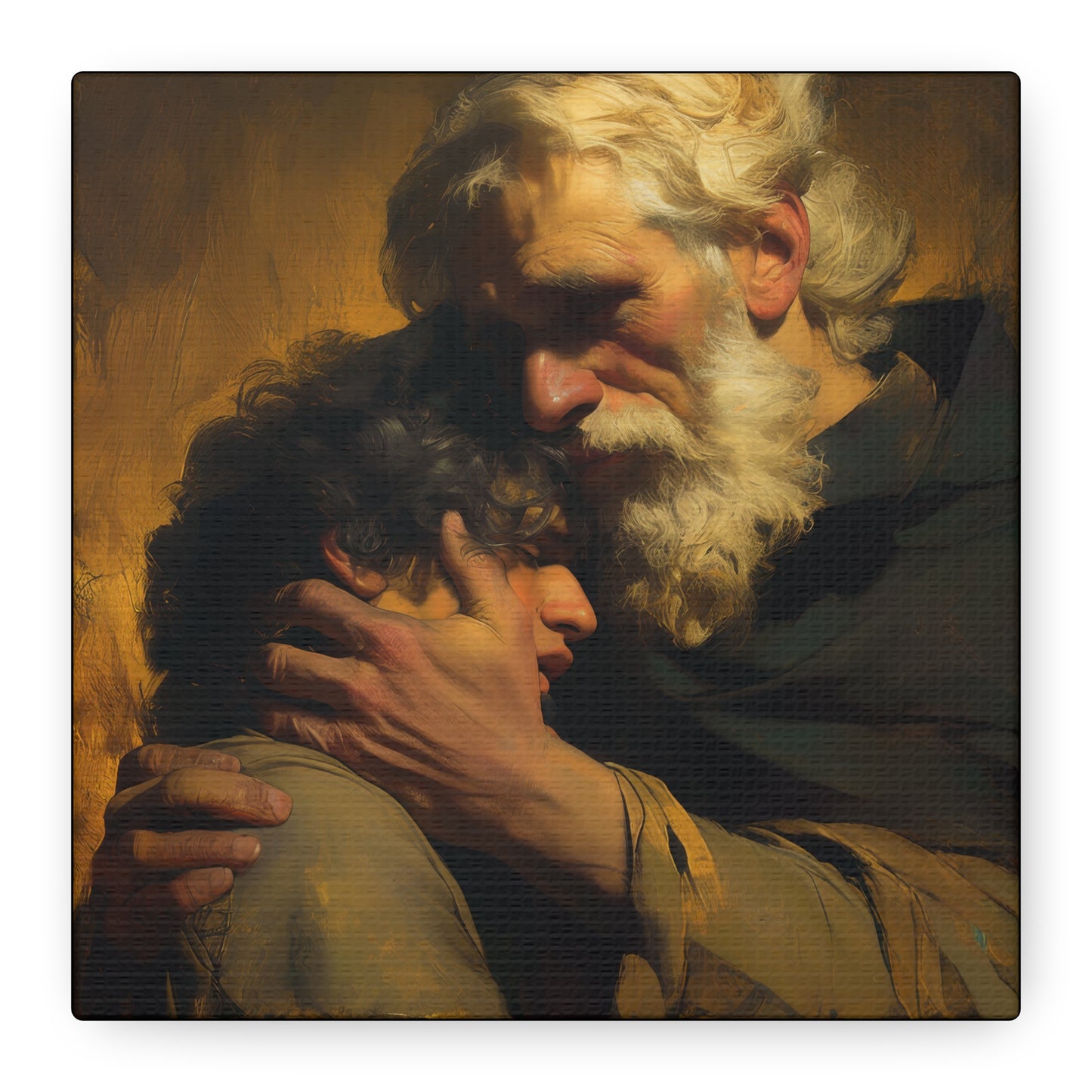 The Return of the Prodigal Son - Gallery Wrapped Canvas - Print - Religious Art for your Home - Catholic Art Print