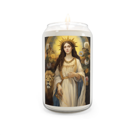 Saint Thecla - Scented Prayer Candle, 13.75oz - Tall Size - Religious Prayer Candle - Catholic Art