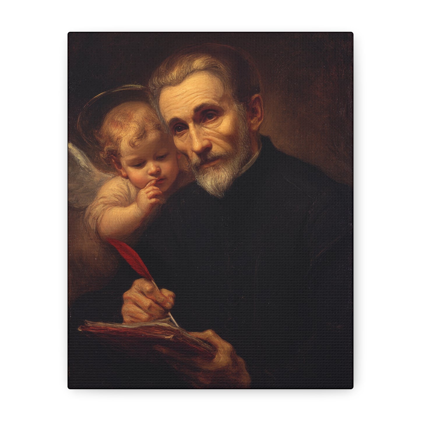 Saint Peter Canisius - Gallery Wrapped Canvas - Print - Religious Art for your Home - Catholic Art Print