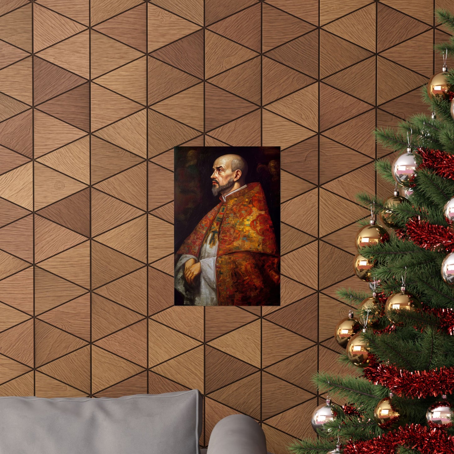 Saint Ignatius of Loyola - Sanctified Souls Print - Multiple Sizes - Premium Matte Vertical Posters