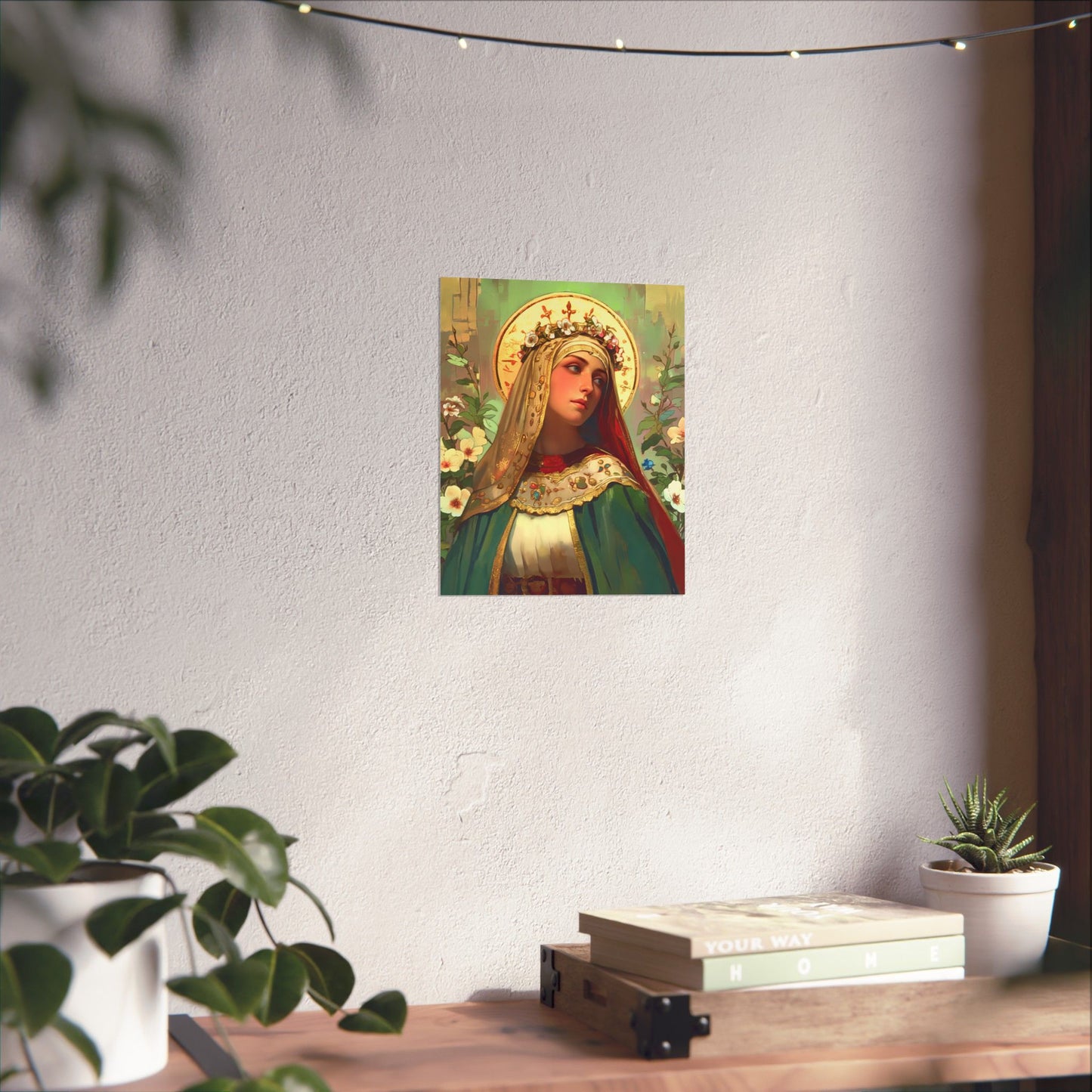 Saint Matilda of Germany Print - Sanctified Souls Print - Multiple Sizes - Premium Matte Vertical Posters
