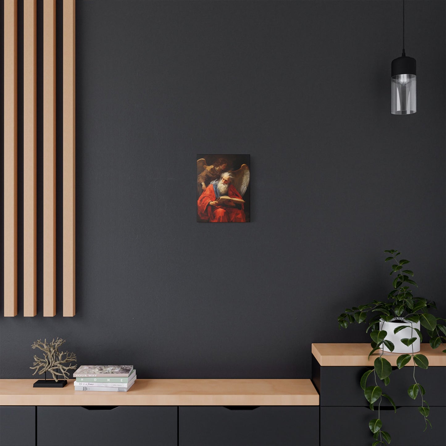Saint Matthew the Apostle - Museum Wrapped Canvas - Sanctified Souls Print - Religious Art for your Home