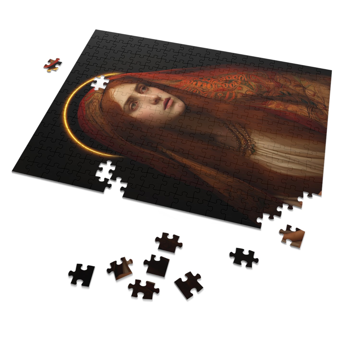 The Beloved Disciple - Mary Magdalene's Devotion - Puzzle and Keepsake Tin - Religious Jigsaw Puzzle (30, 110, 252, 500,1000-Piece)