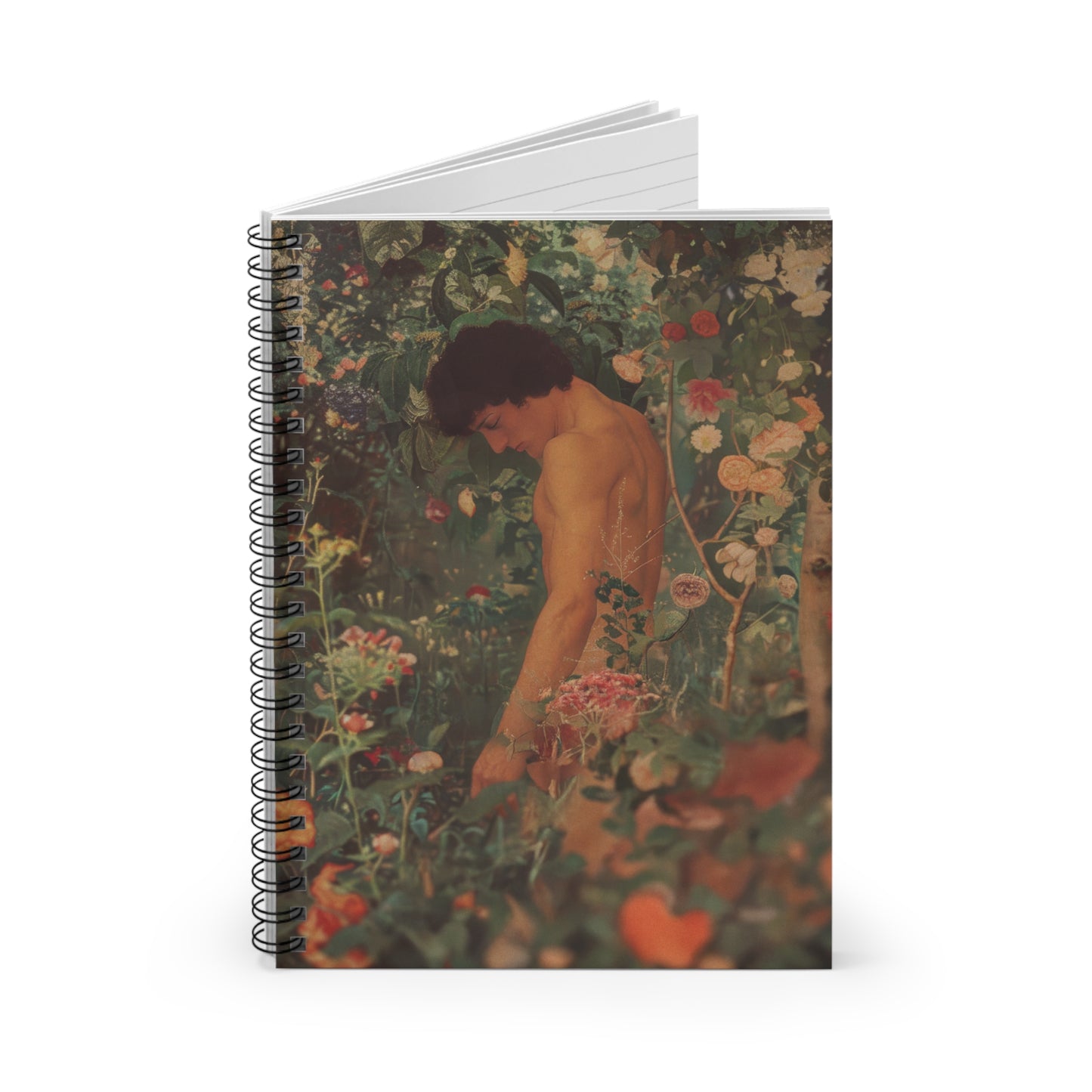 Saint Adam - Journal - Sanctified Souls Art - Religious Based Notebook - Spiral Notebook - Ruled Line