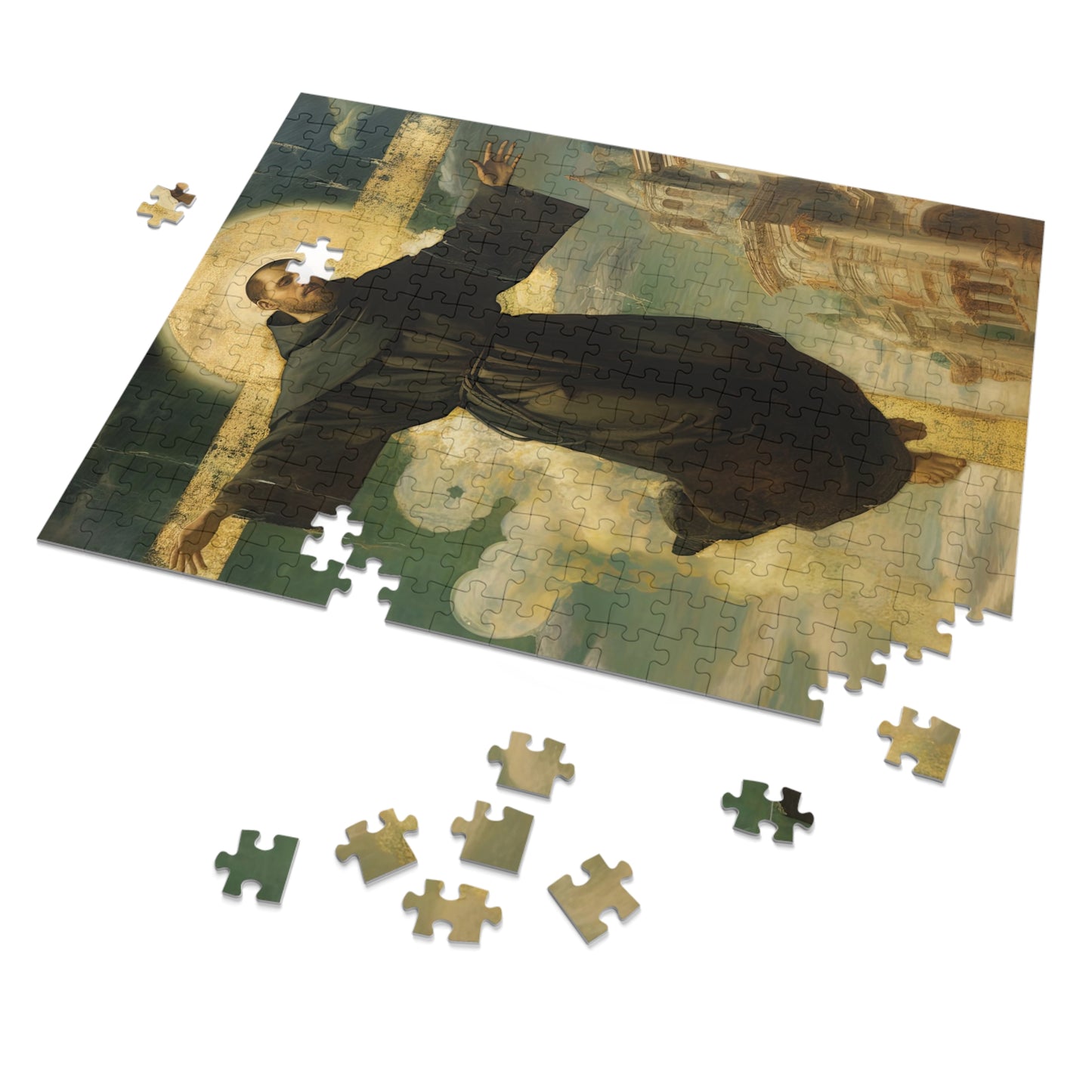 Saint Joseph of Cupertino - Puzzle and Keepsake Tin - Religious Jigsaw Puzzle (30, 110, 252, 500,1000-Piece) - Religious Puzzle