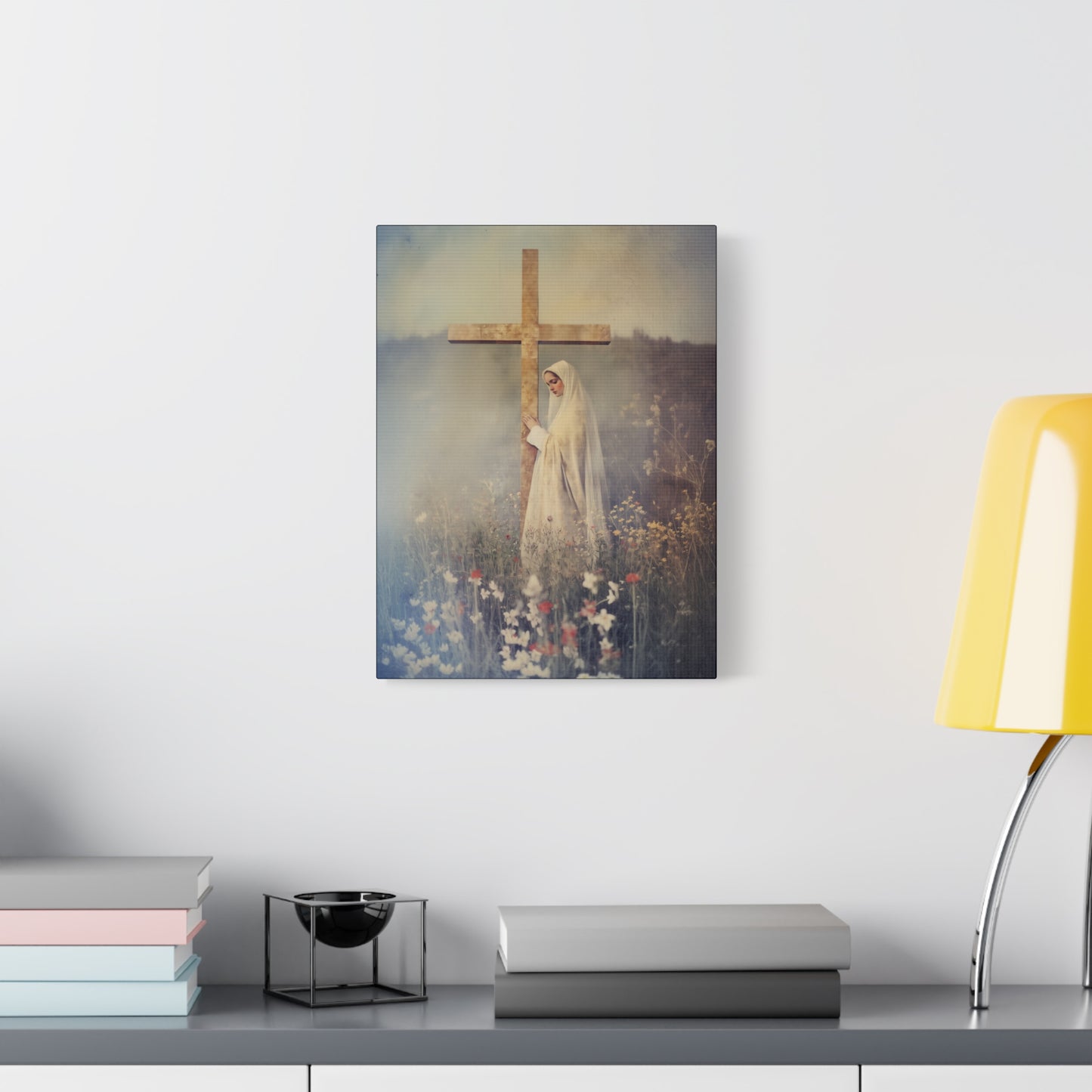 The Feast of the Exaltation of the Holy Cross - Multiple Sizes - Catholic Home art - Museum Wrapped Canvas - Sanctified Souls Print