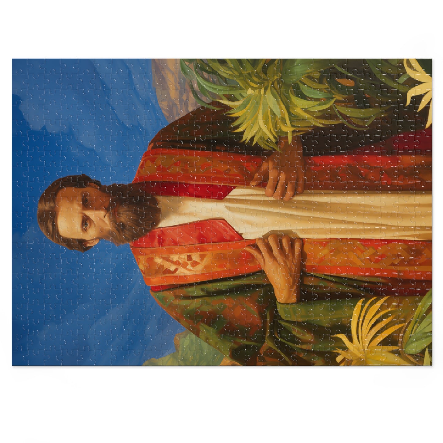 Saint John the Baptist - Puzzle and Keepsake Tin - Jigsaw Puzzle (30, 110, 252, 500,1000-Piece) - Religious Puzzle