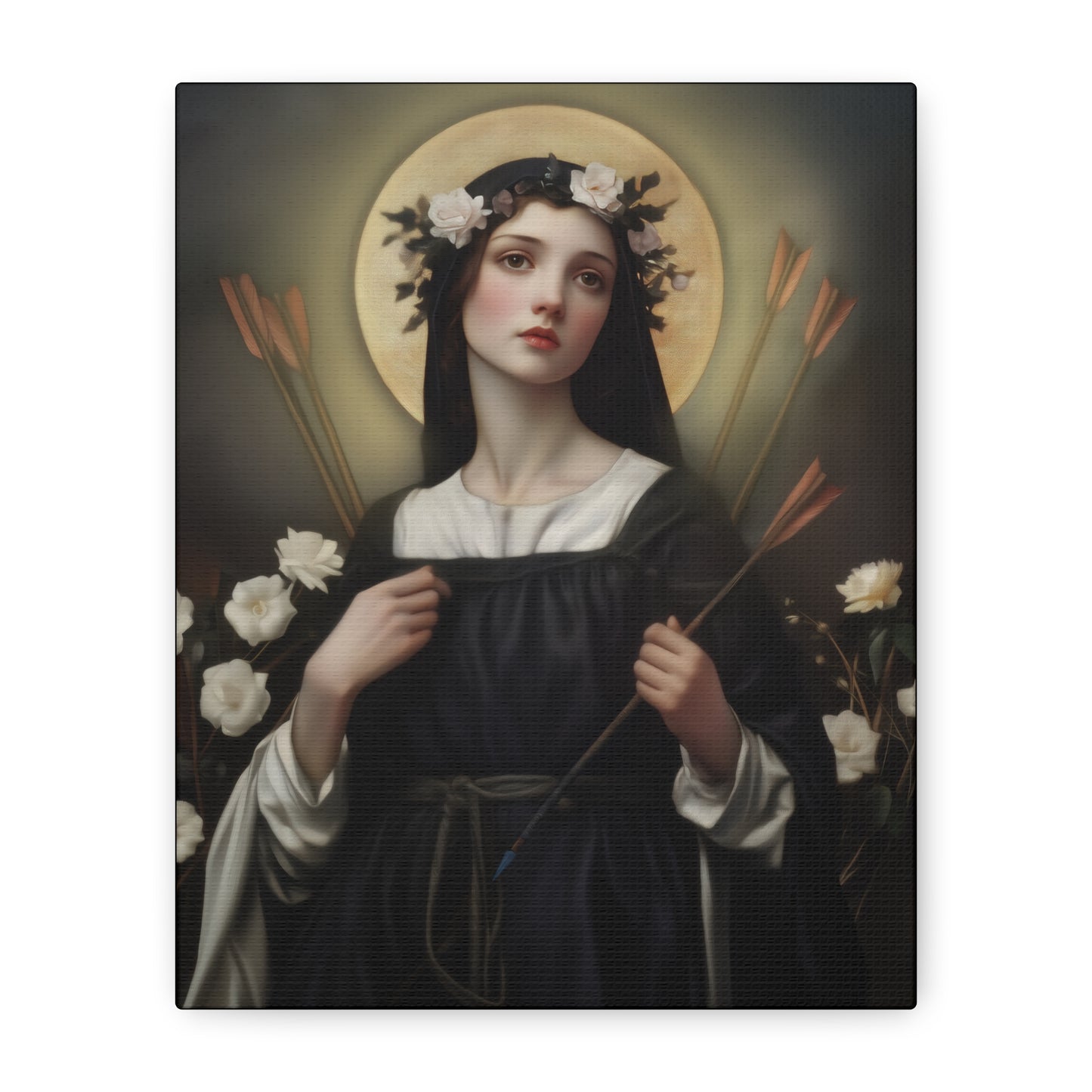 Saint Dorothy of Montau - Gallery Wrapped Canvas - Print - Religious Art for your Home - Catholic Art