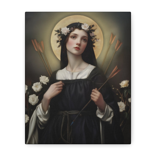 Saint Dorothy of Montau - Gallery Wrapped Canvas - Print - Religious Art for your Home - Catholic Art